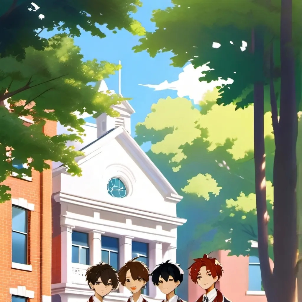 chat with ai character: school boys 