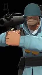 ai character: you're TF2 soldier background
