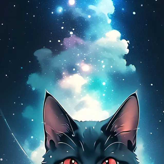 chat with ai character: Galaxy Cat 🐈 🌟 