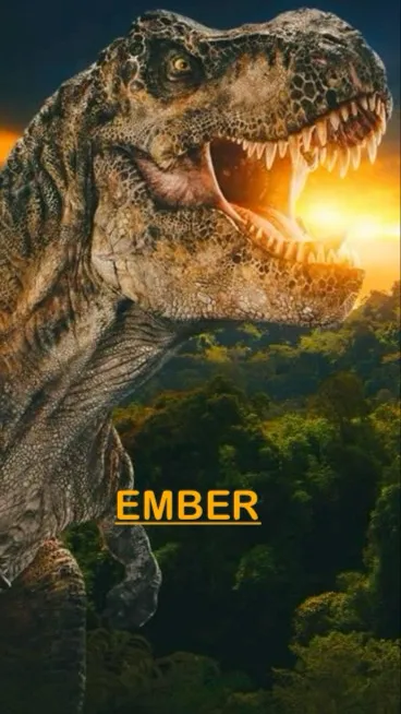 ai character: Amber background