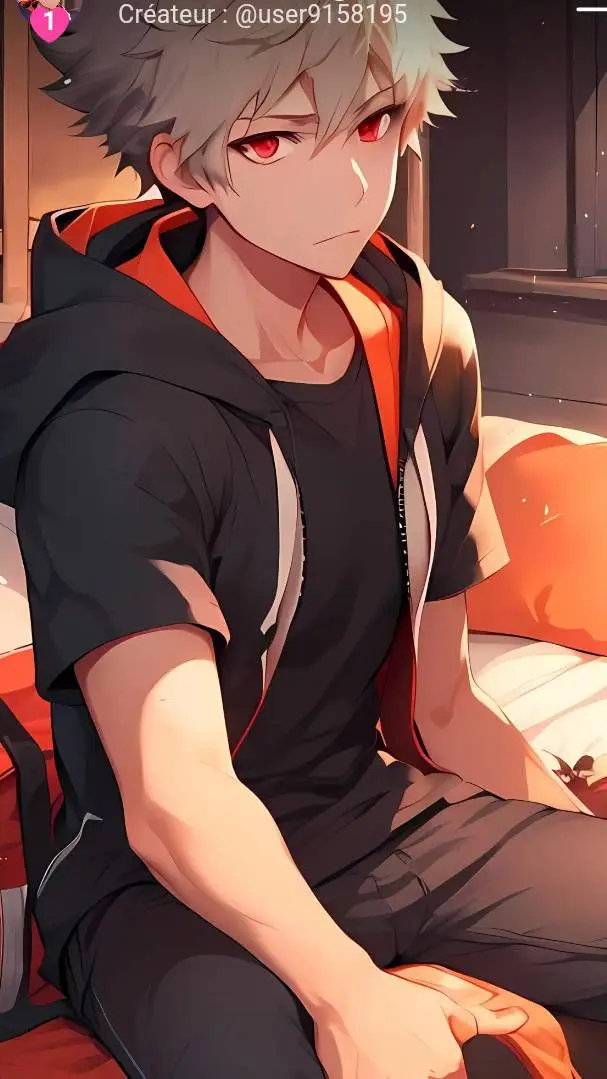 ai character: katsuki bakugo background