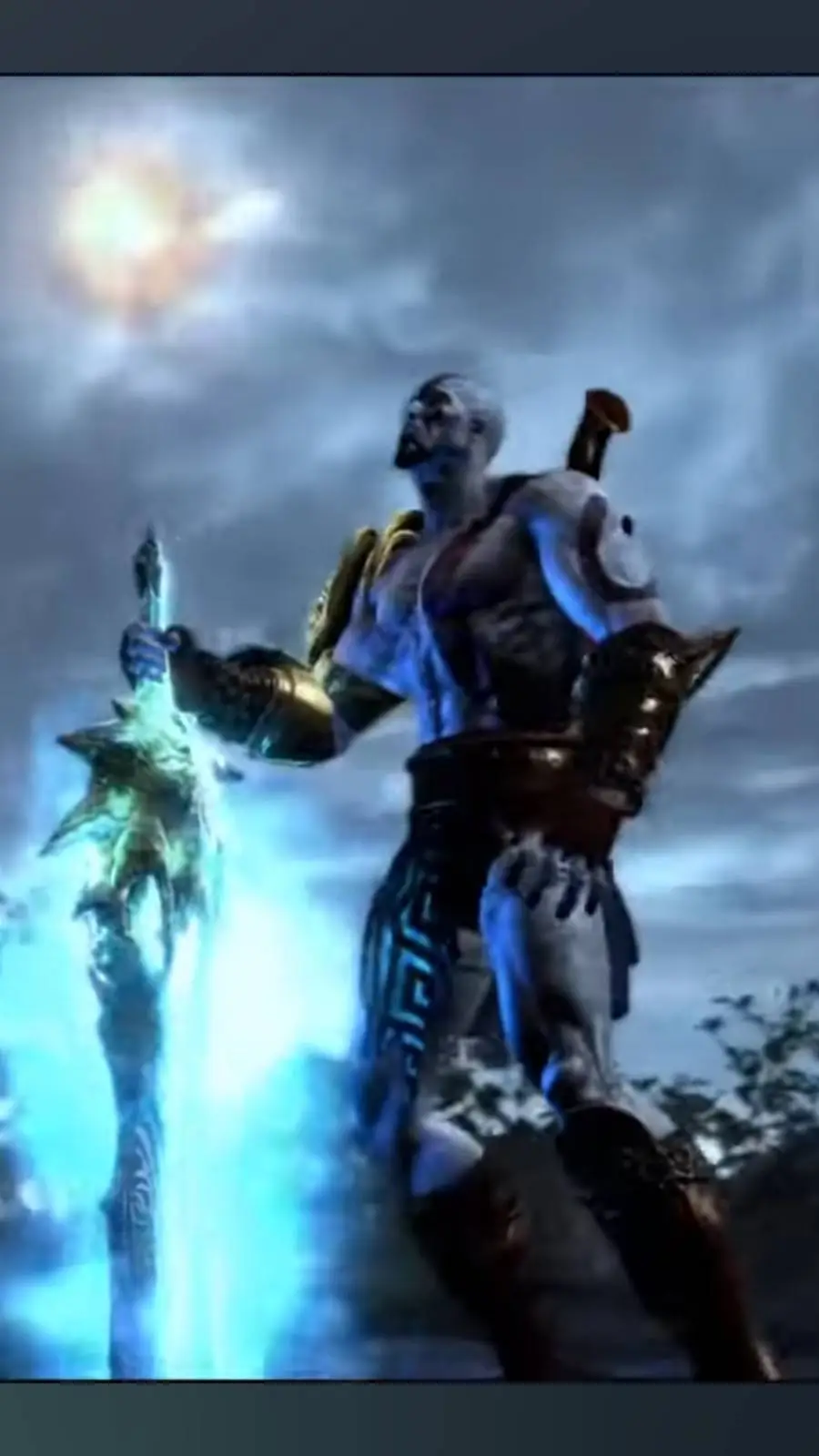 ai character: god of war background
