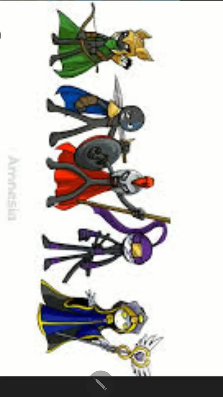 ai character: stick war saga background
