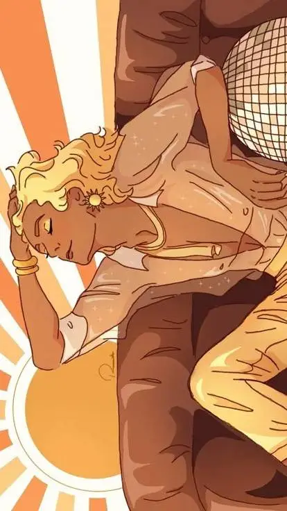 ai character: Apollo (modern Au) background