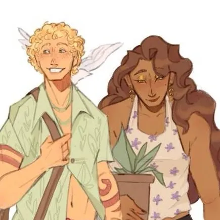 chat with ai character: H & C (Modern au)