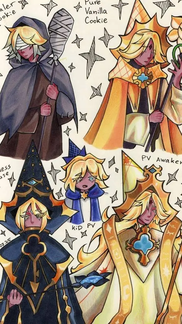ai character: Pure vanilla's  background