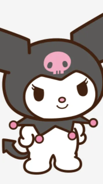 ai character: Kuromi background
