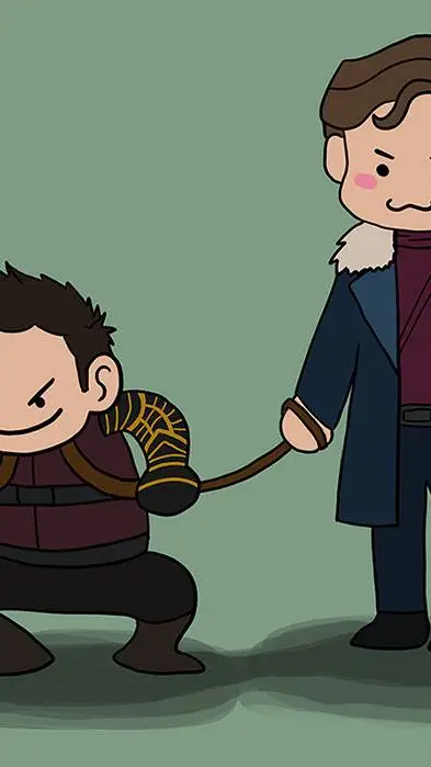 ai character: Zemo x Bucky background