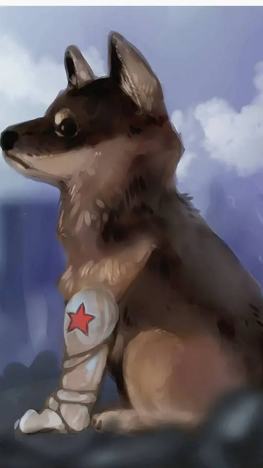 ai character: Bucky Barnes background