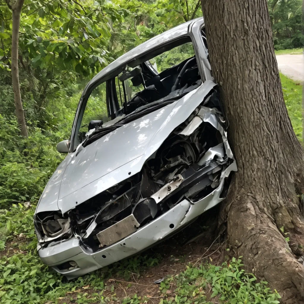 chat with ai character: car crash