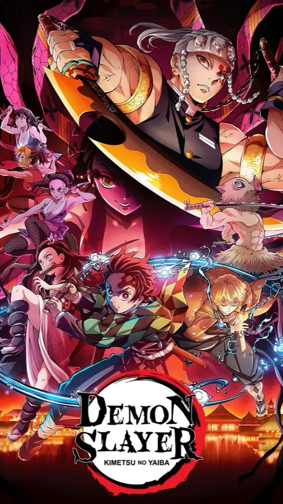 ai character: Kny season 3! background