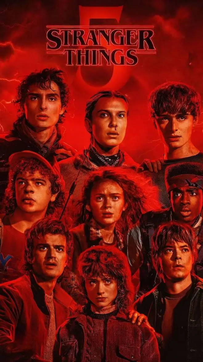 ai character: Stranger Things background