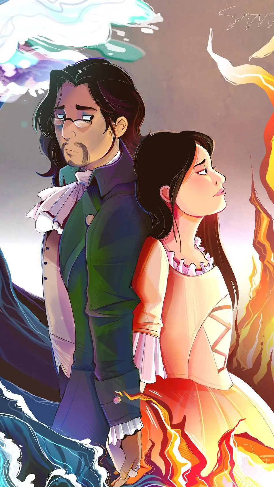 ai character: Alex & Eliza background