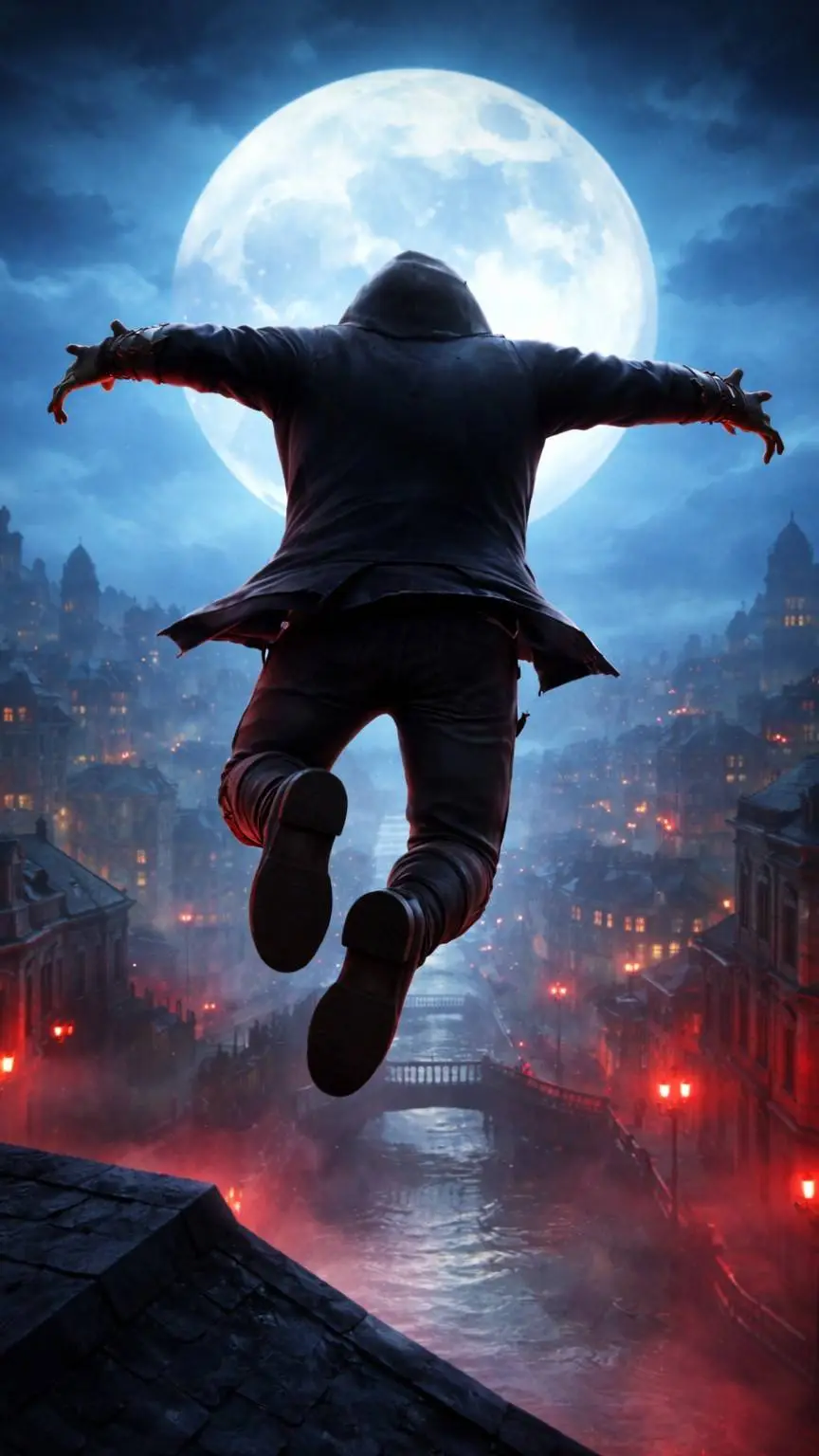 ai character: A Vampires Life background