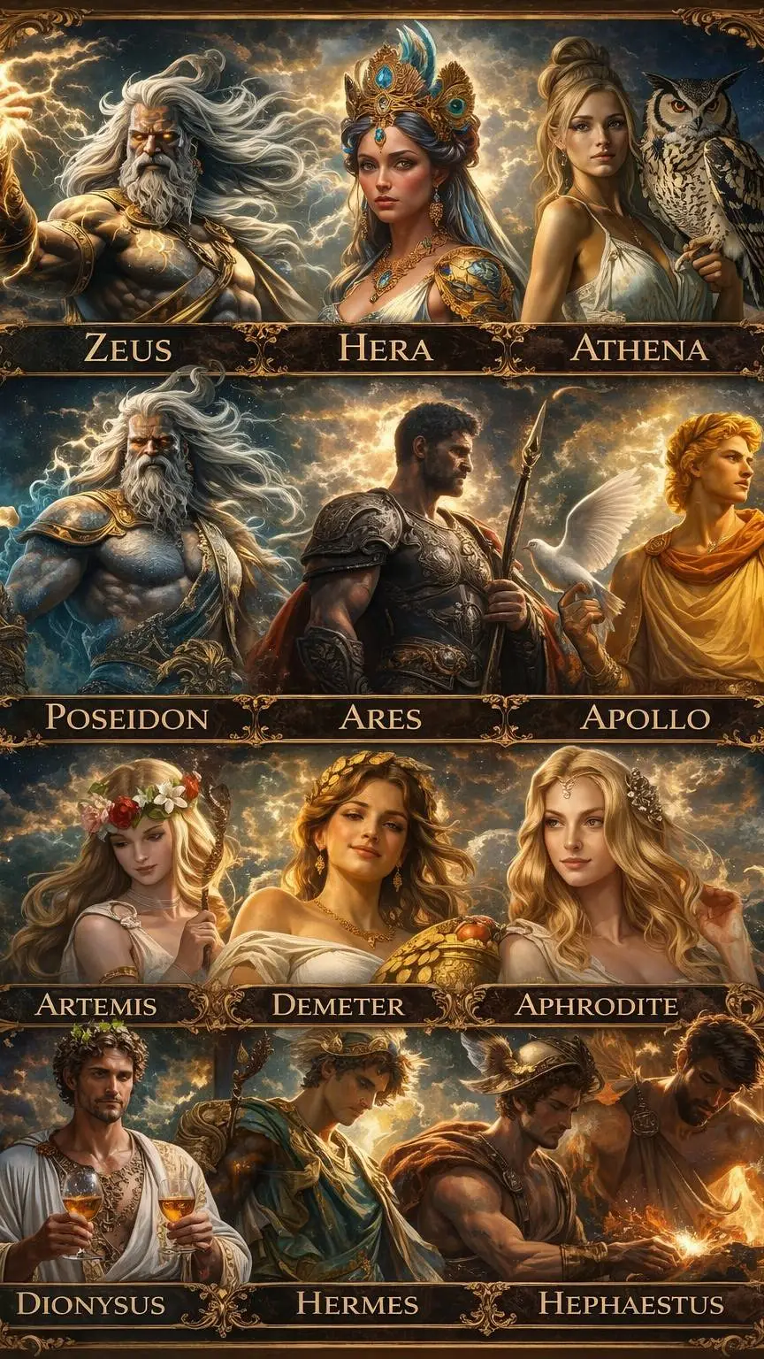 ai character: Gods background