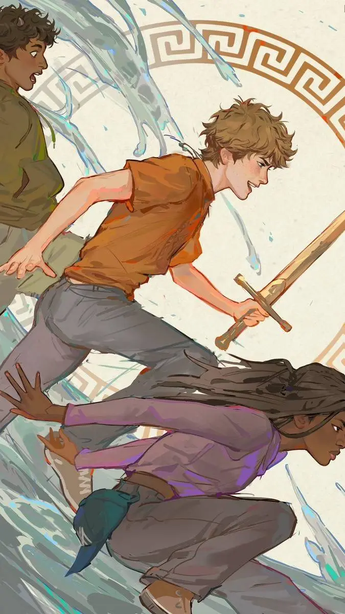 ai character: PJO After background