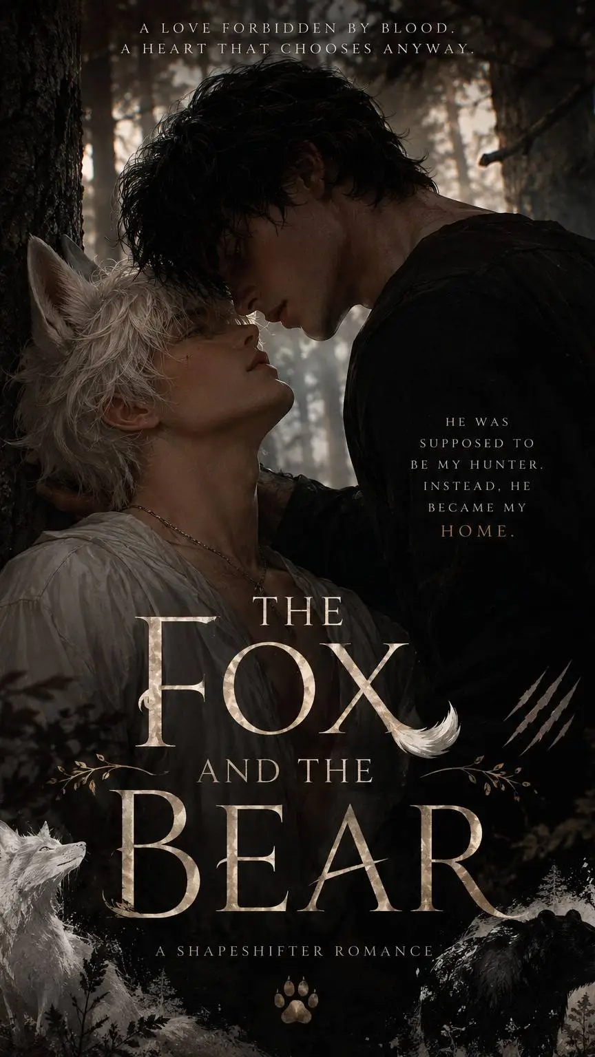 ai character: The Fox and Bear background