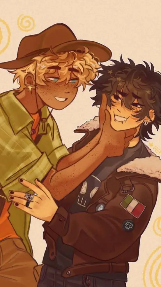 ai character: Solangelo  background