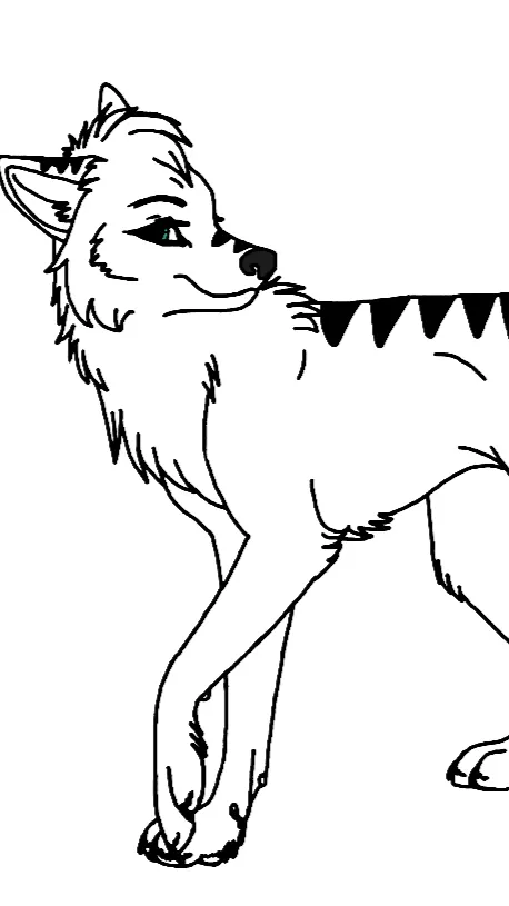 ai character: Wolf encounter background