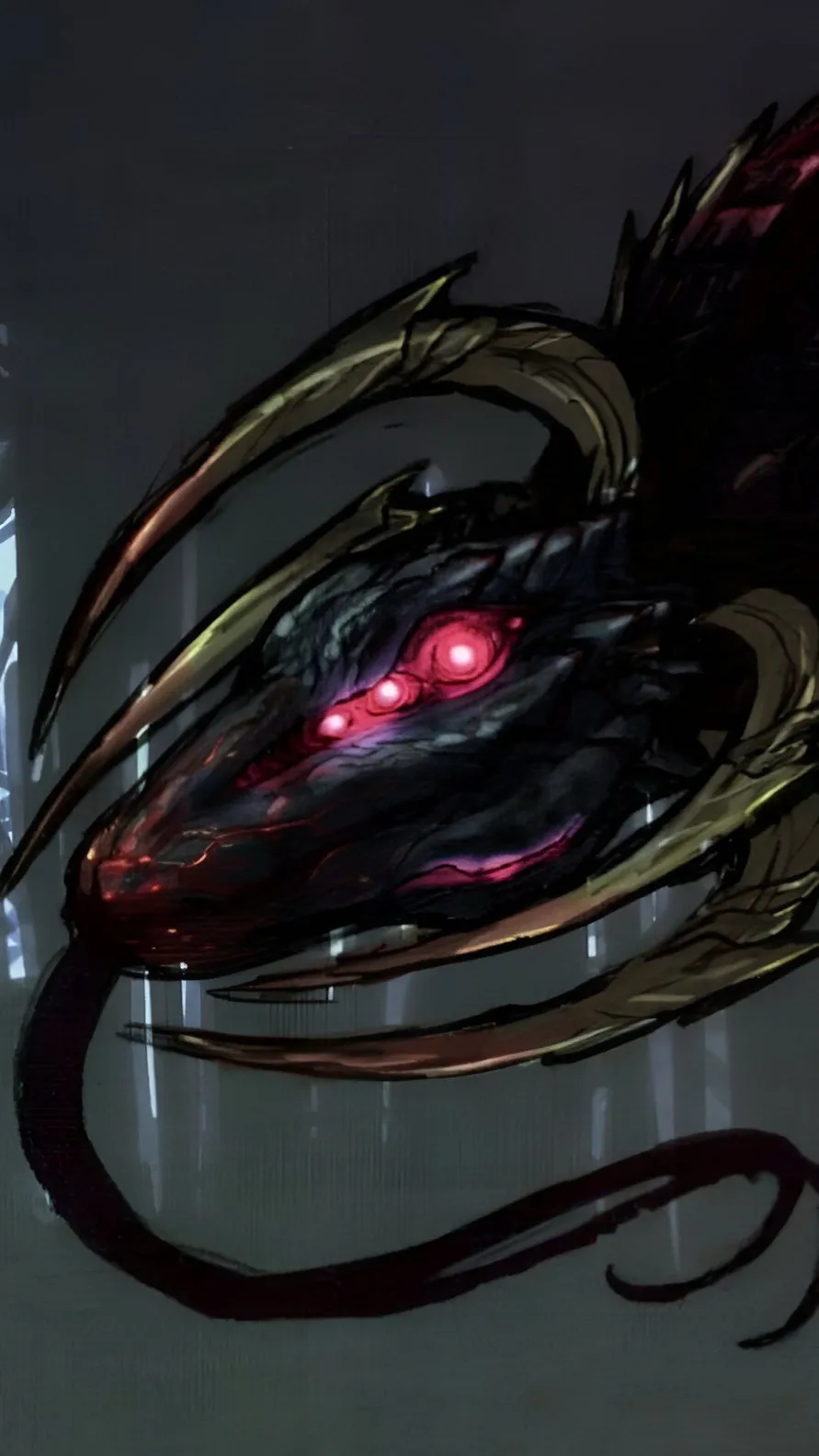 ai character: Echidna  background