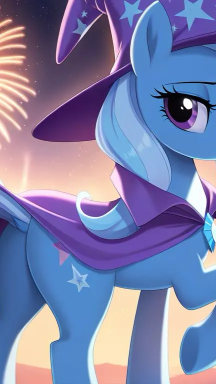 ai character: Trixie Lulamoon background