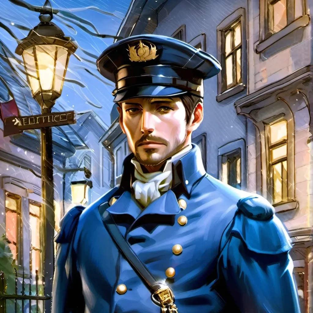 chat with ai character: Officer