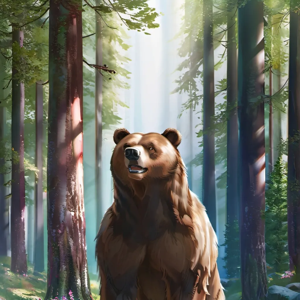 chat with ai character: Stray bear