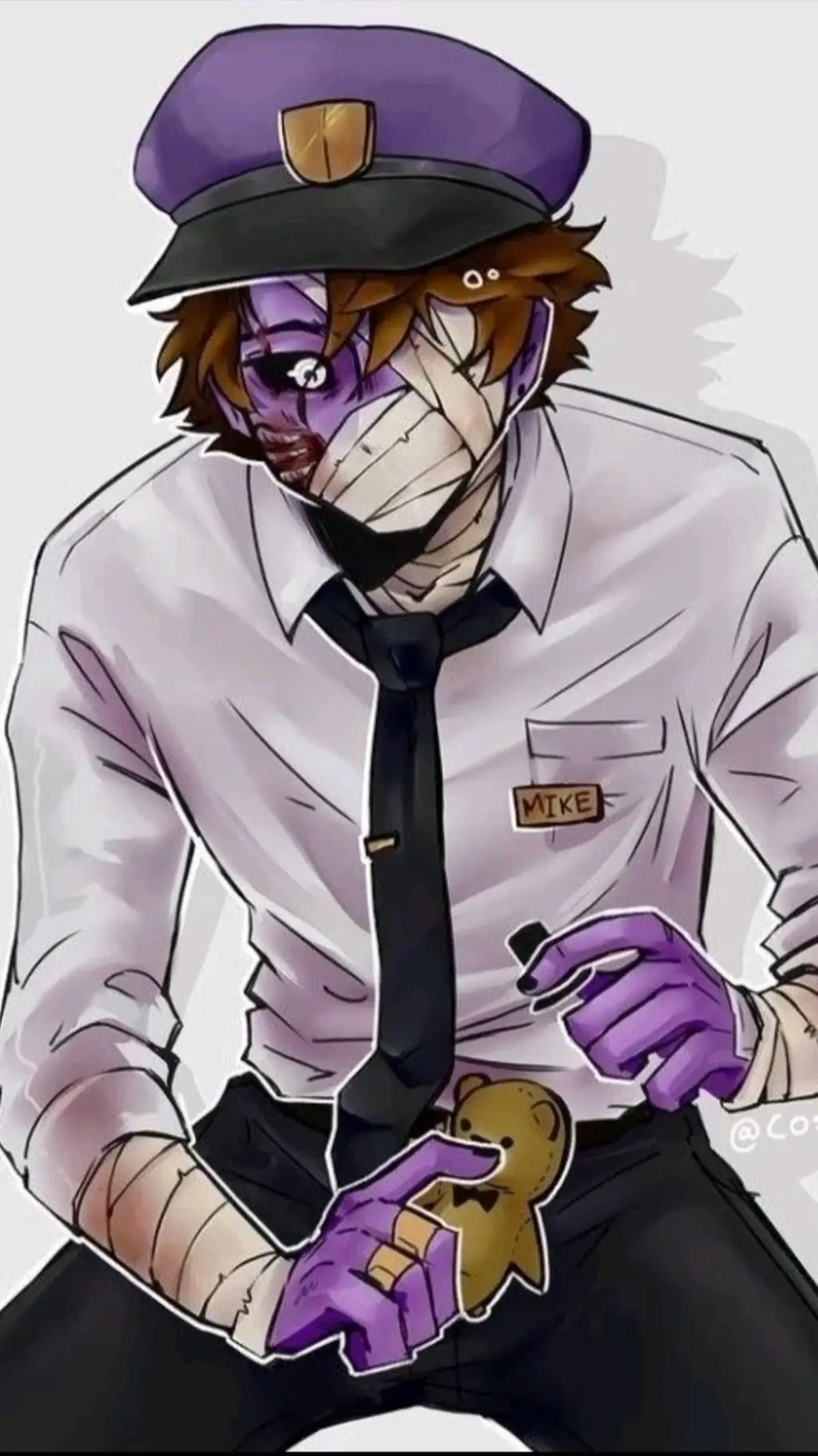 ai character: Michael Afton background
