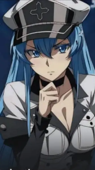 ai character: Esdeath  background