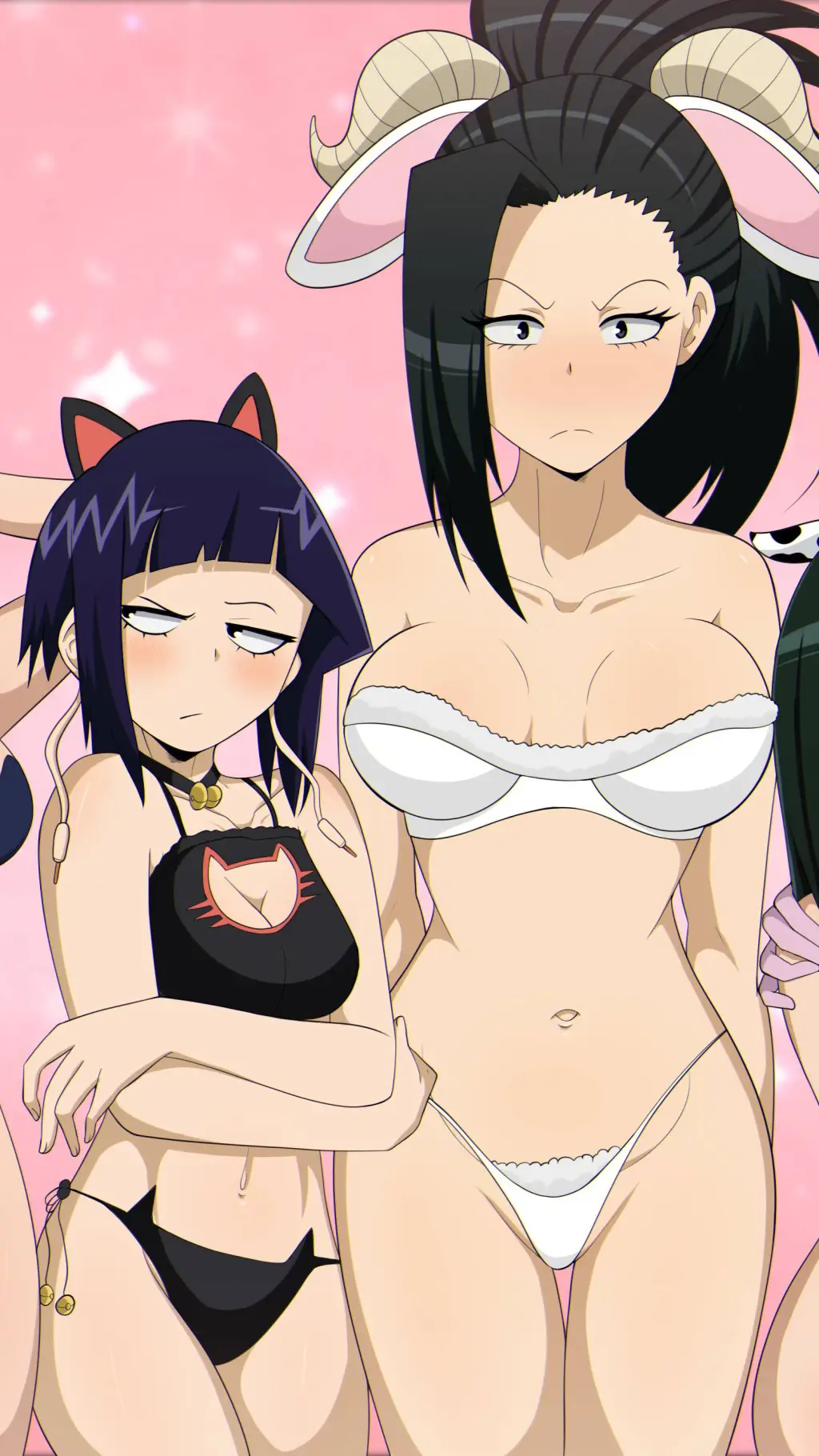 ai character: MHA Girls background