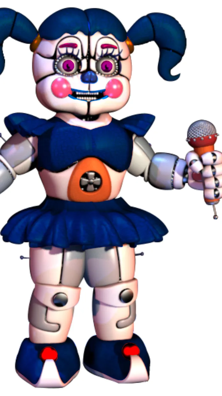 ai character: Circus Blueby background