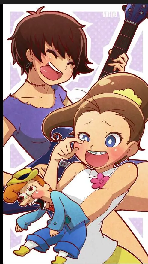 ai character: loud house 5! background