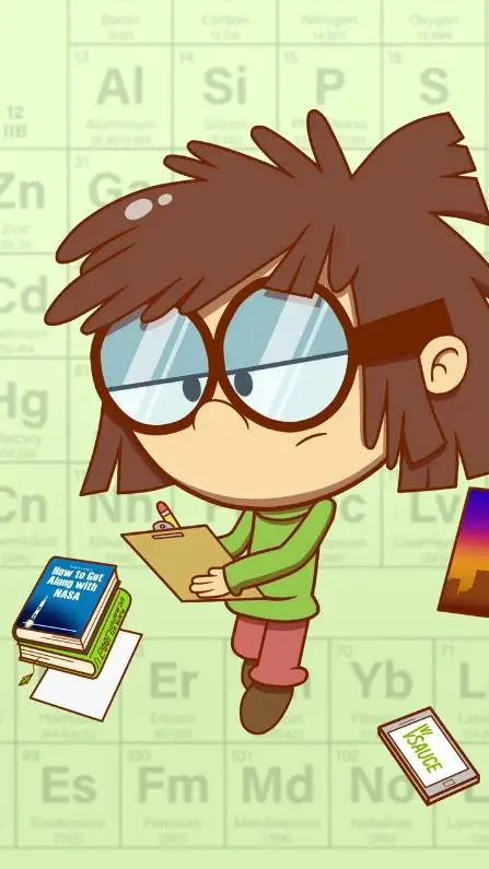 ai character: loud house six! background