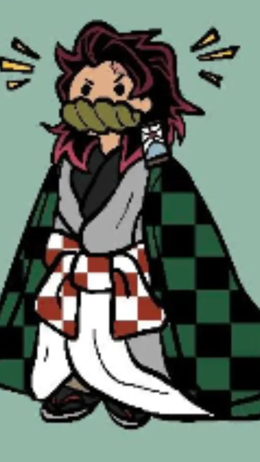 ai character: Am back, kinda background