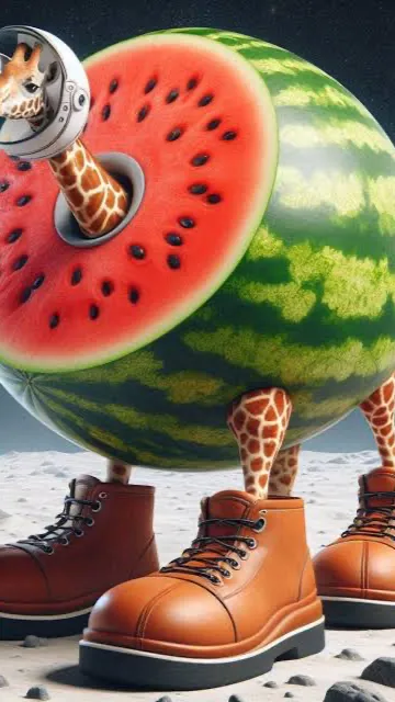 ai character: Giraffa Celestre background
