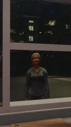 ai character: Shawarma Kiosk background