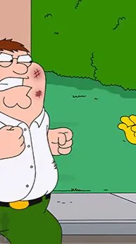 ai character: The Simpsons Guy background