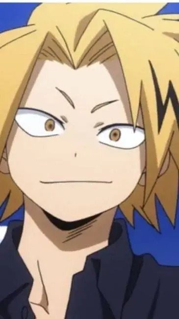 ai character: Denki Kaminari background