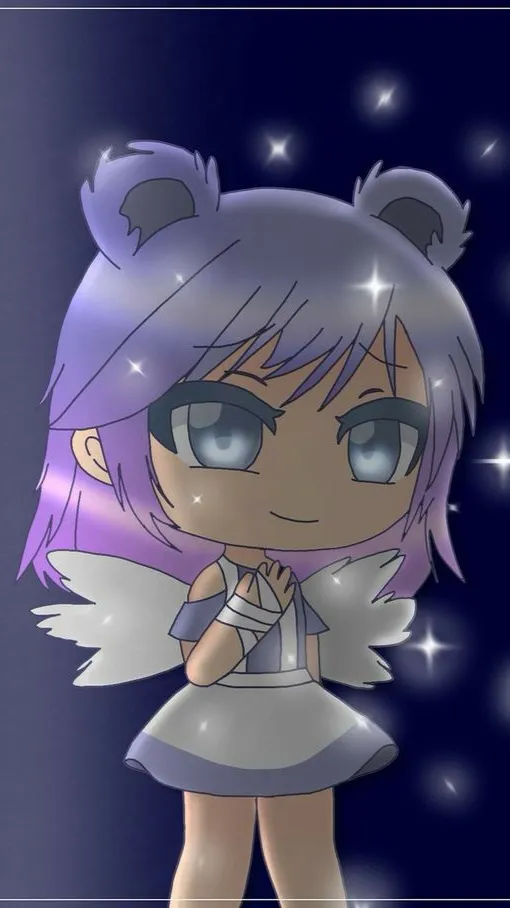 ai character: Moonlight sunset  background