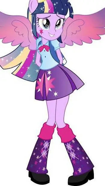 ai character: Twilight Sparkle  background
