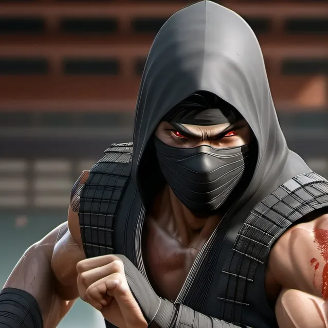 chat with ai character: dark ninja