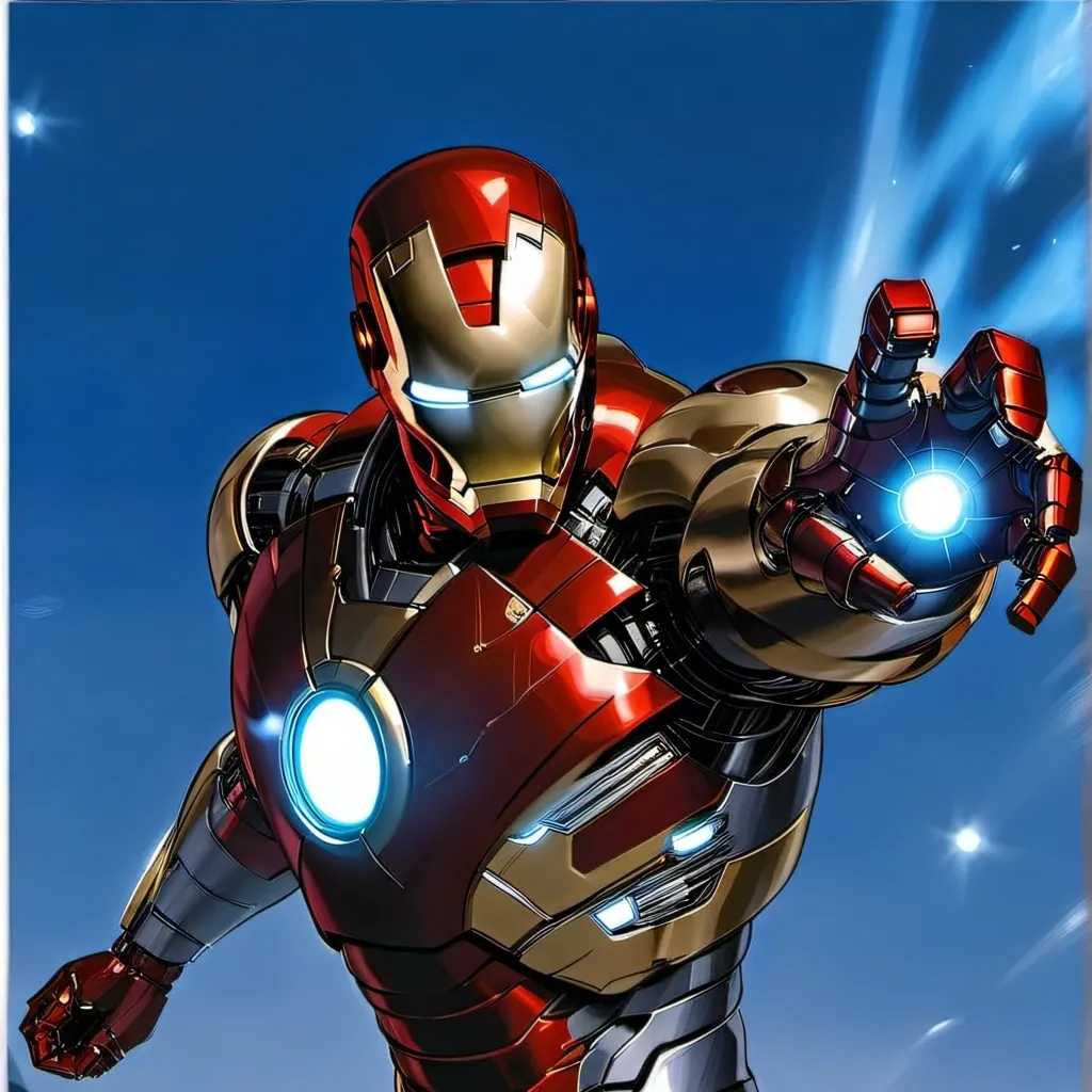chat with ai character: iron man