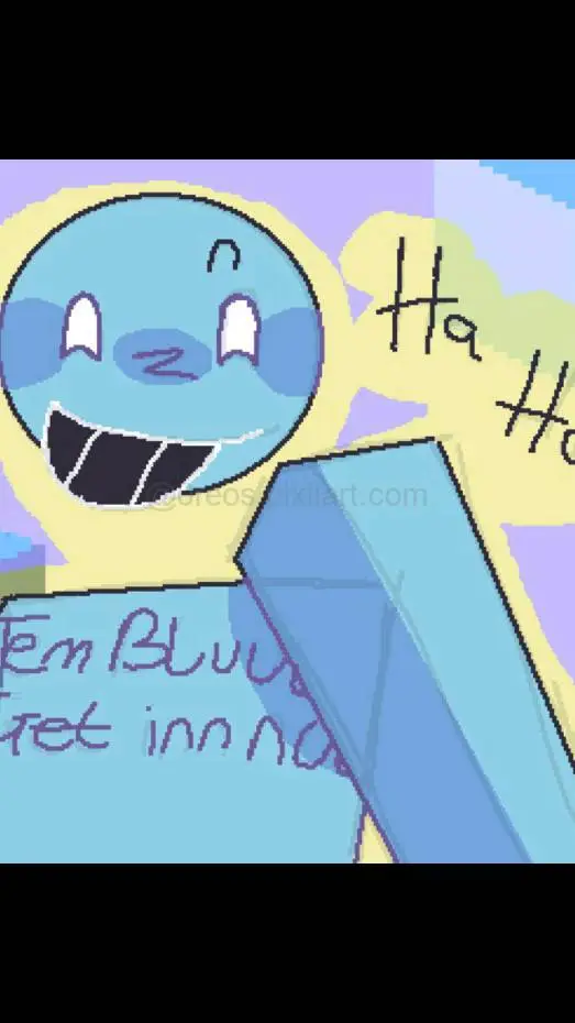 ai character: 💙Bluudud 💙 background