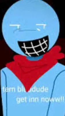 ai character: Bluudude💙~Again!  background