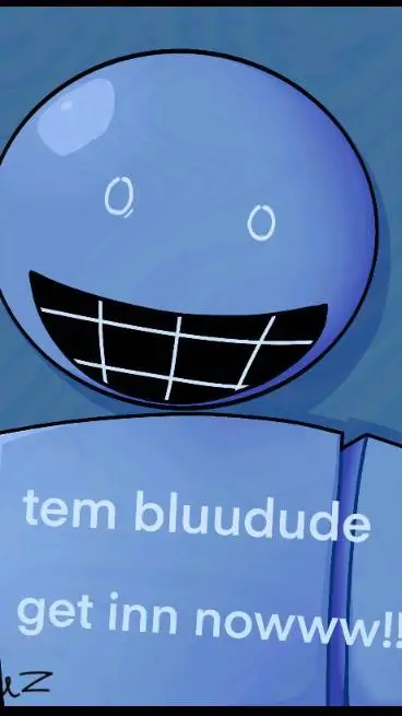 ai character: Bluudude background