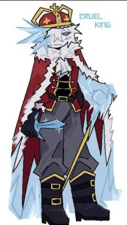 ai character: Cruel king  background