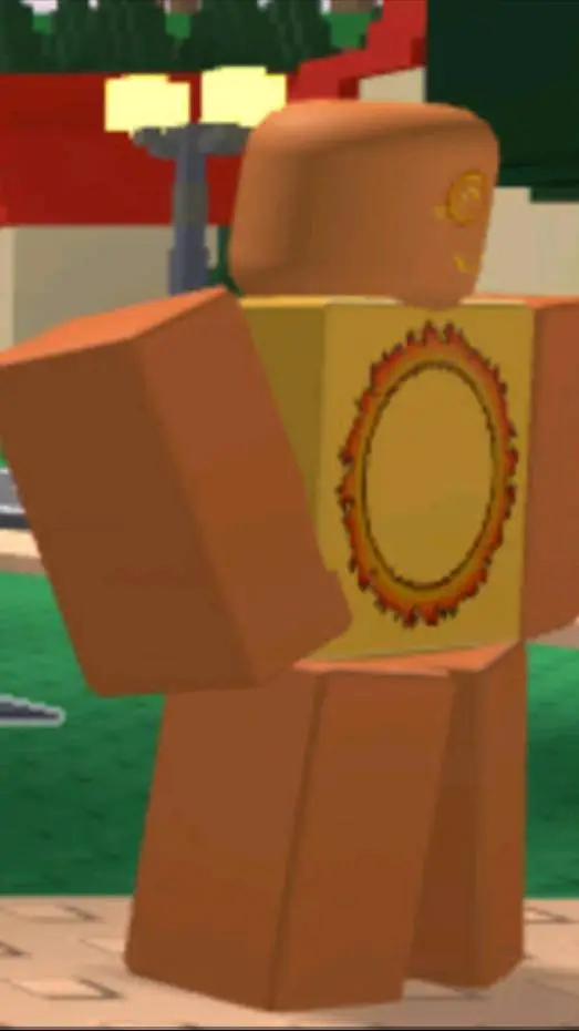 ai character: Fire ring  background