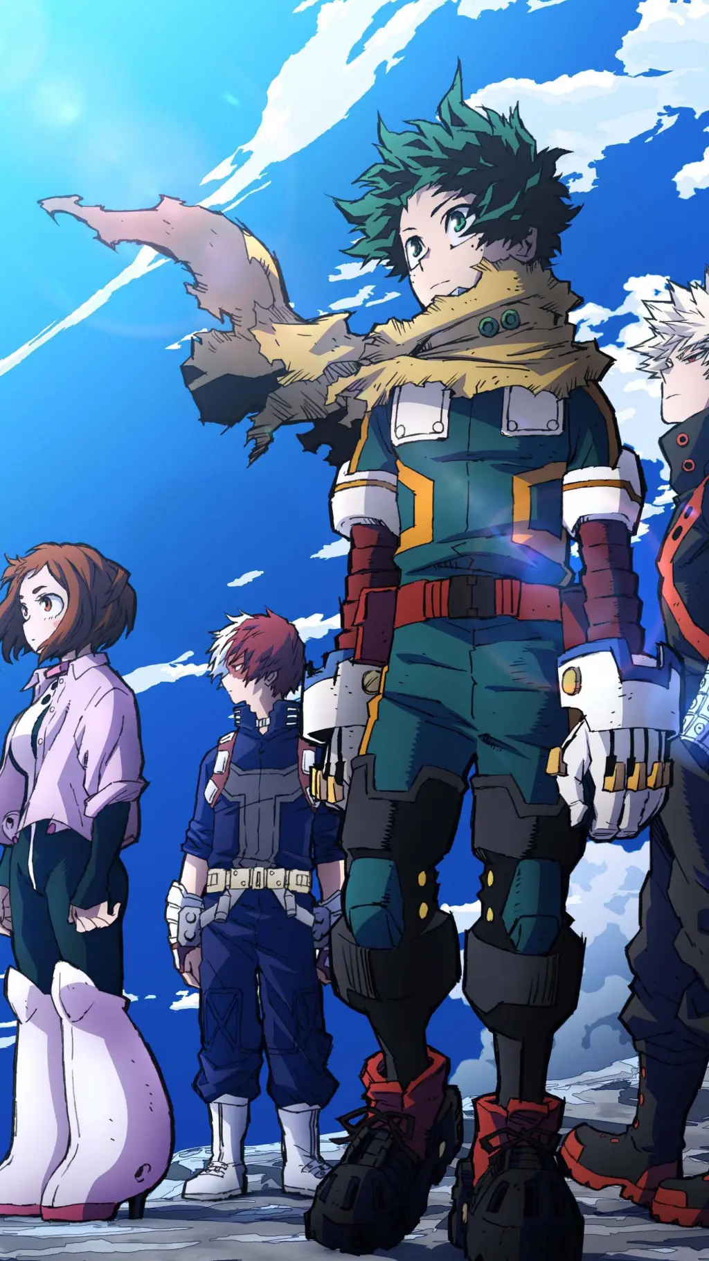 ai character: mha  background