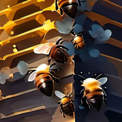 chat with ai character: Bee hive 