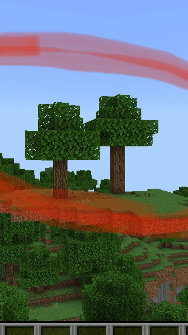 ai character: Minecraft movie  background